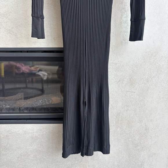 ME+EM Ribbed Long Sleeve Midi Dress, Size 8 - Picture 9 of 11
